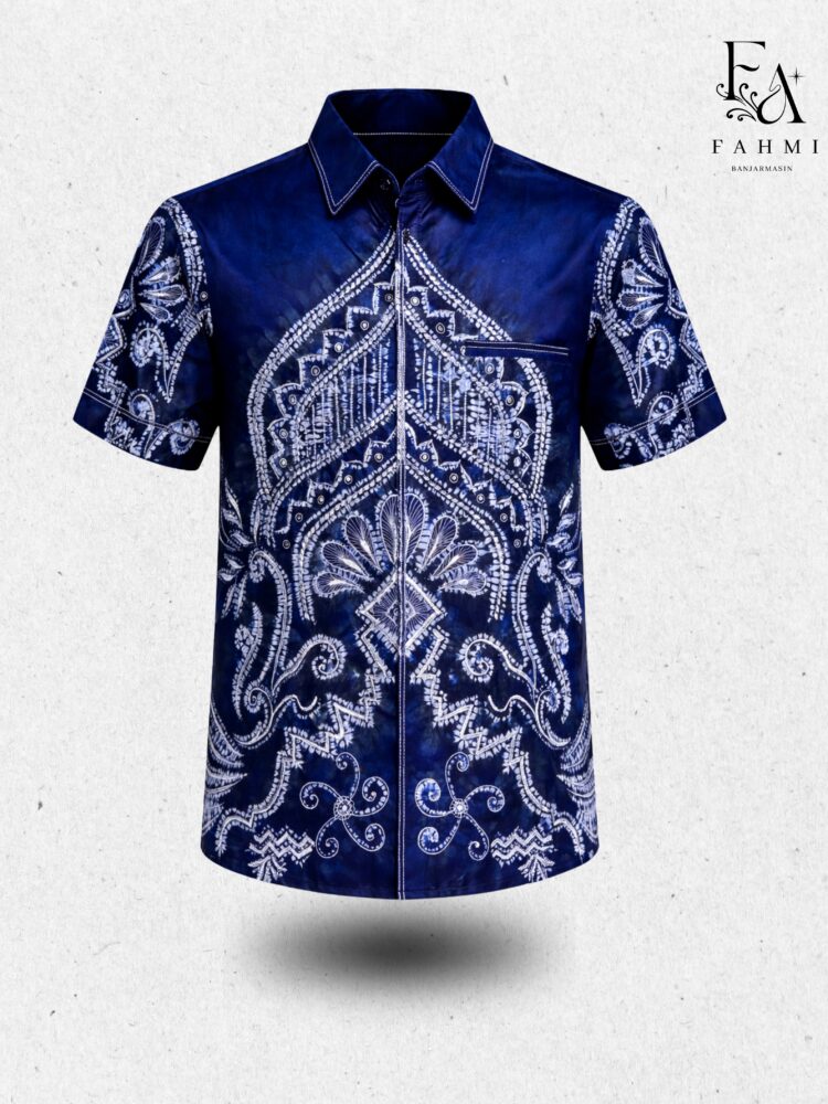 Embroidered Sasirangan Signature Cotton Shirt