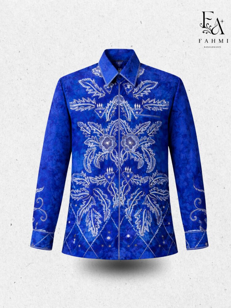 Embroidered Sasirangan Signature Cotton Shirt
