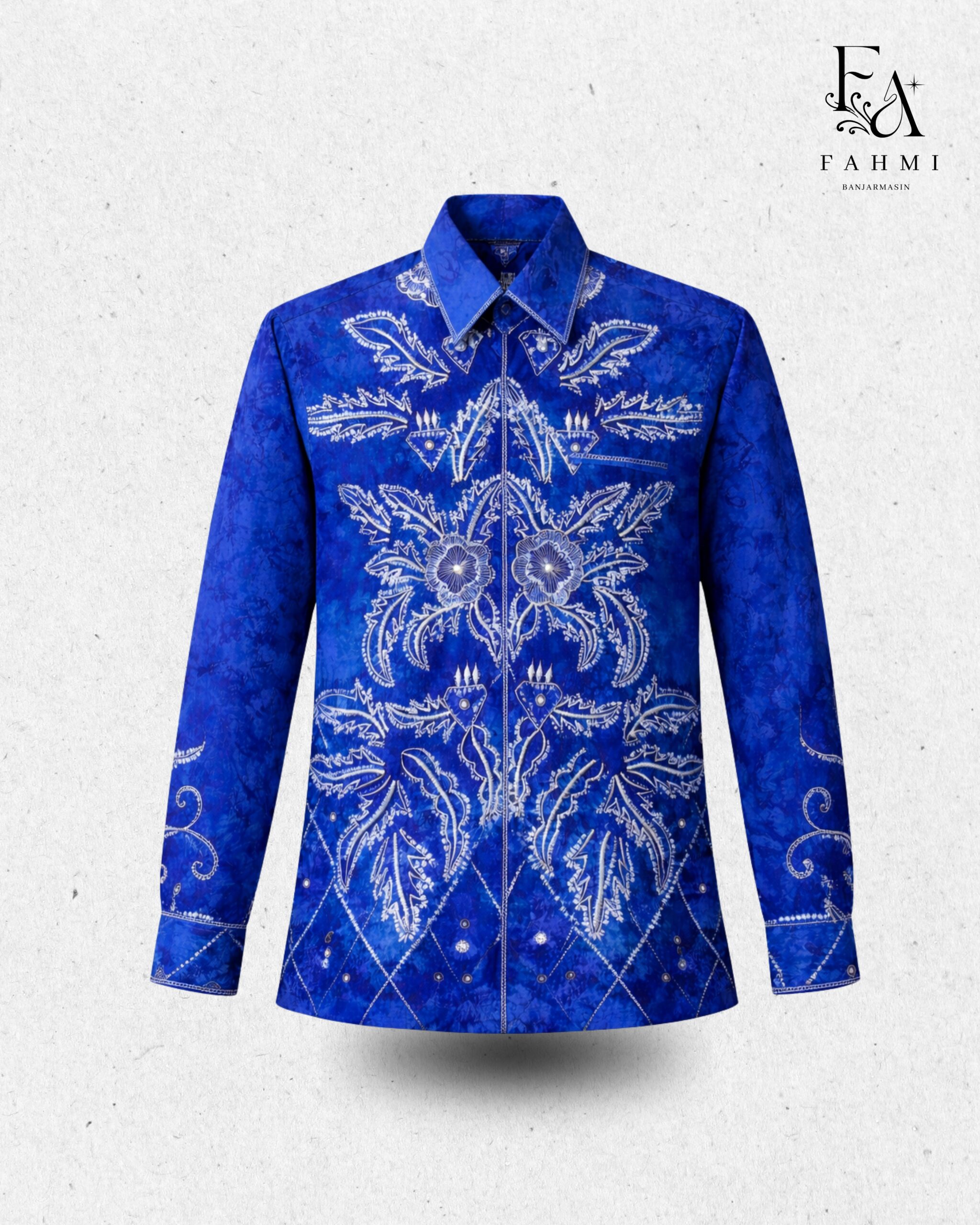 Embroidered Sasirangan Signature Cotton Shirt