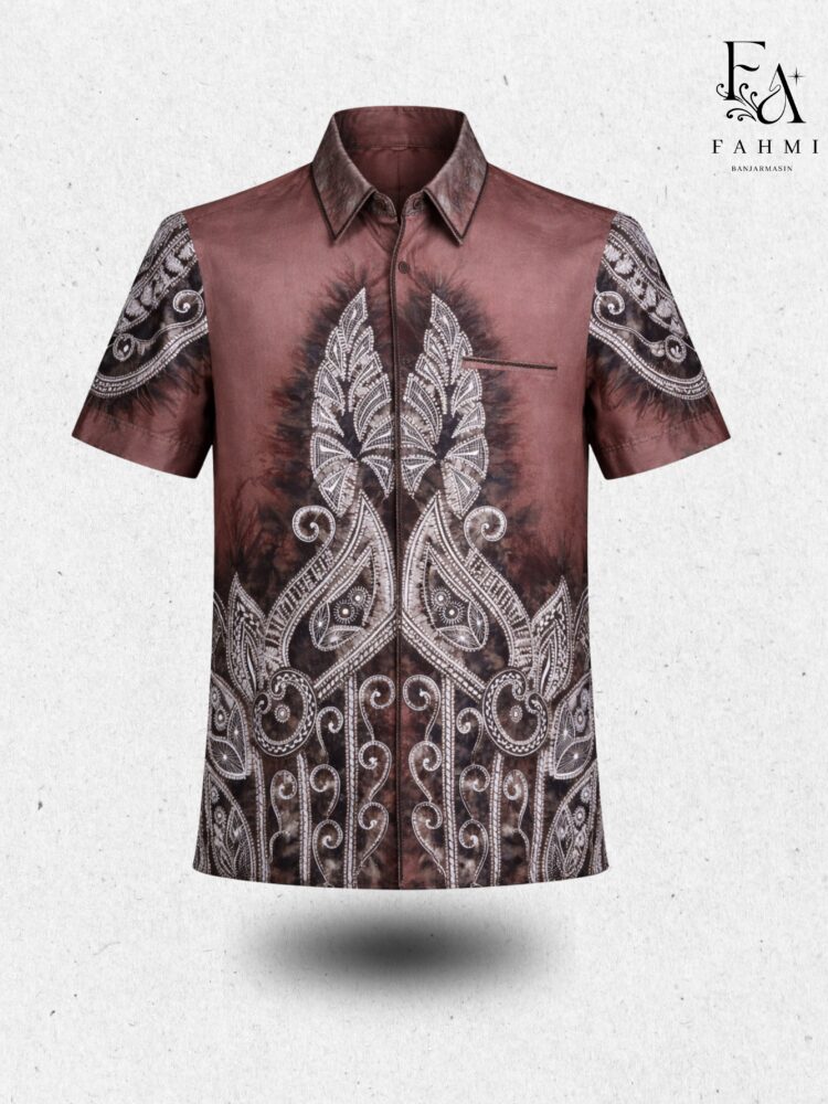 Embroidered Sasirangan Signature Cotton Shirt