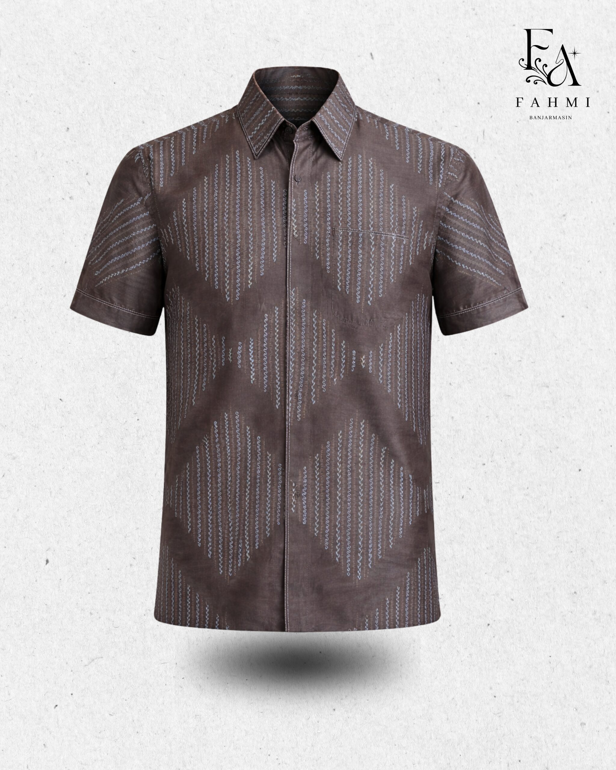 Embroidered Sasirangan Signature Cotton Shirt