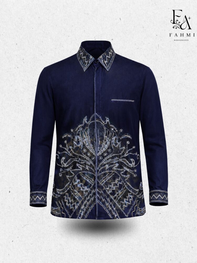 Embroidered Sasirangan Signature Cotton Shirt