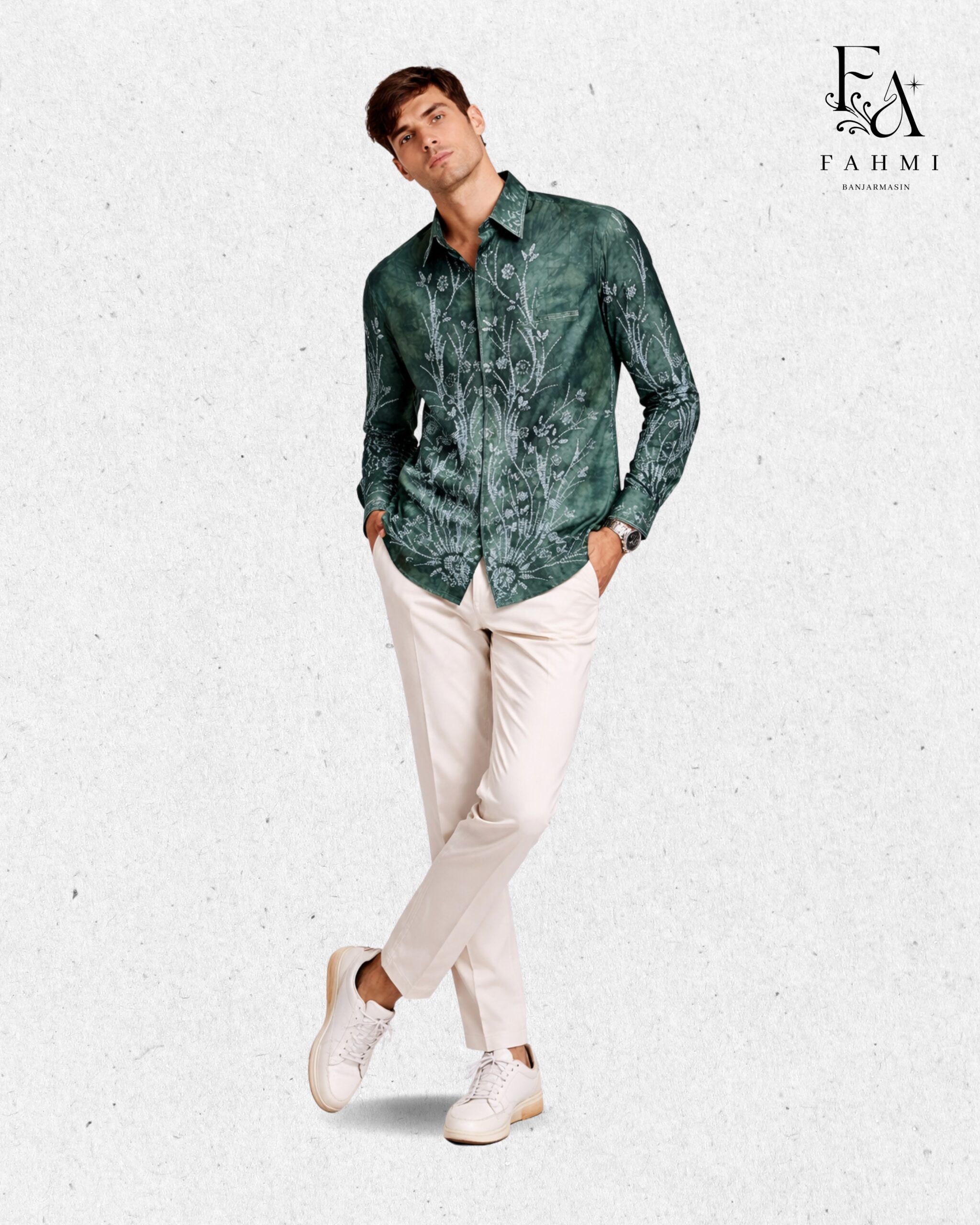Sasirangan Signature Cotton Shirt - Image 2