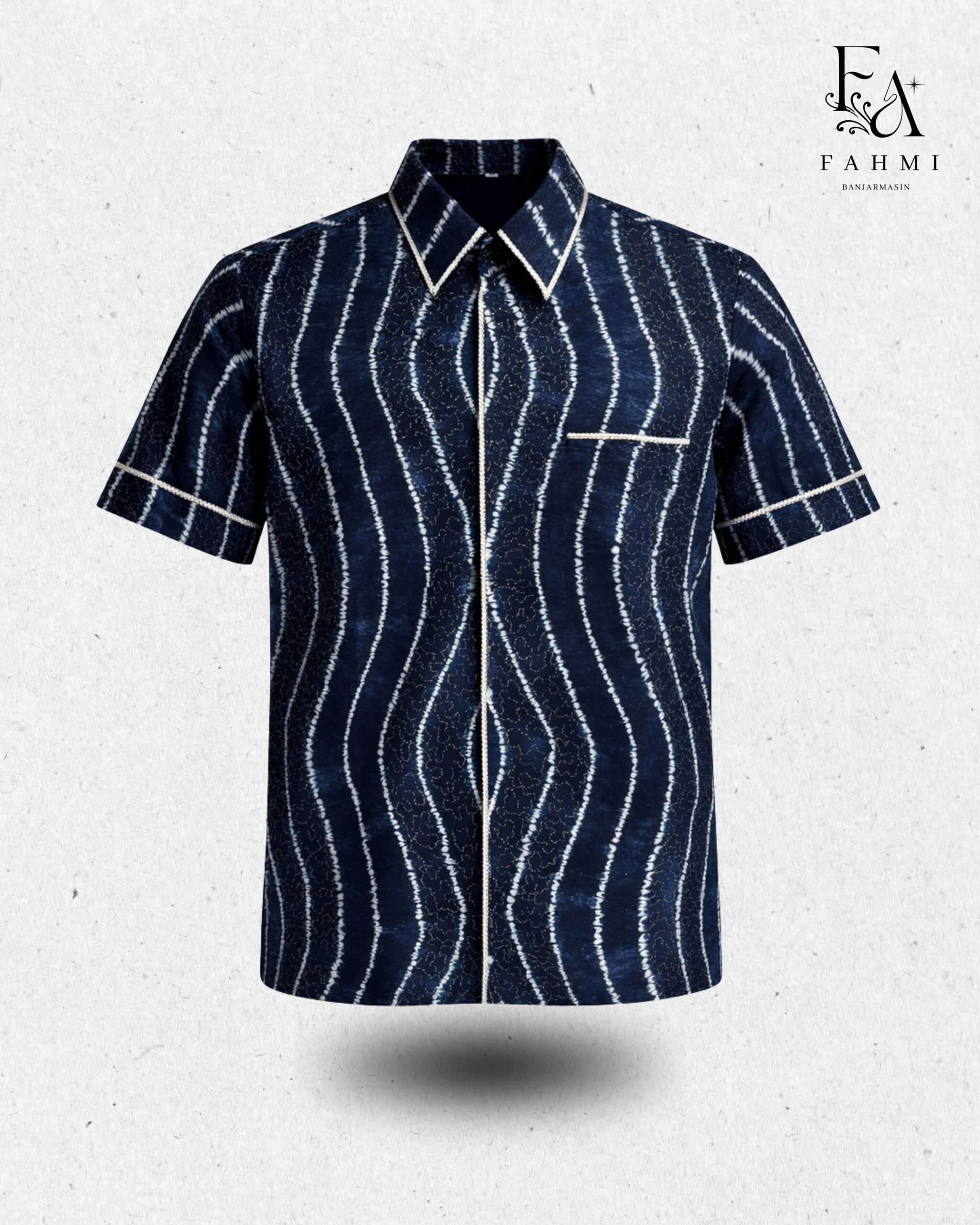 Embroidered Sasirangan Signature Cotton Shirt