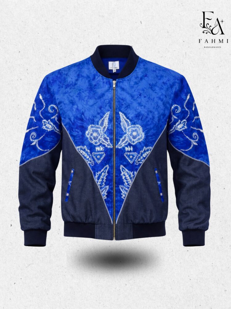 Embroidered Sasirangan Signature Bomber Jacket