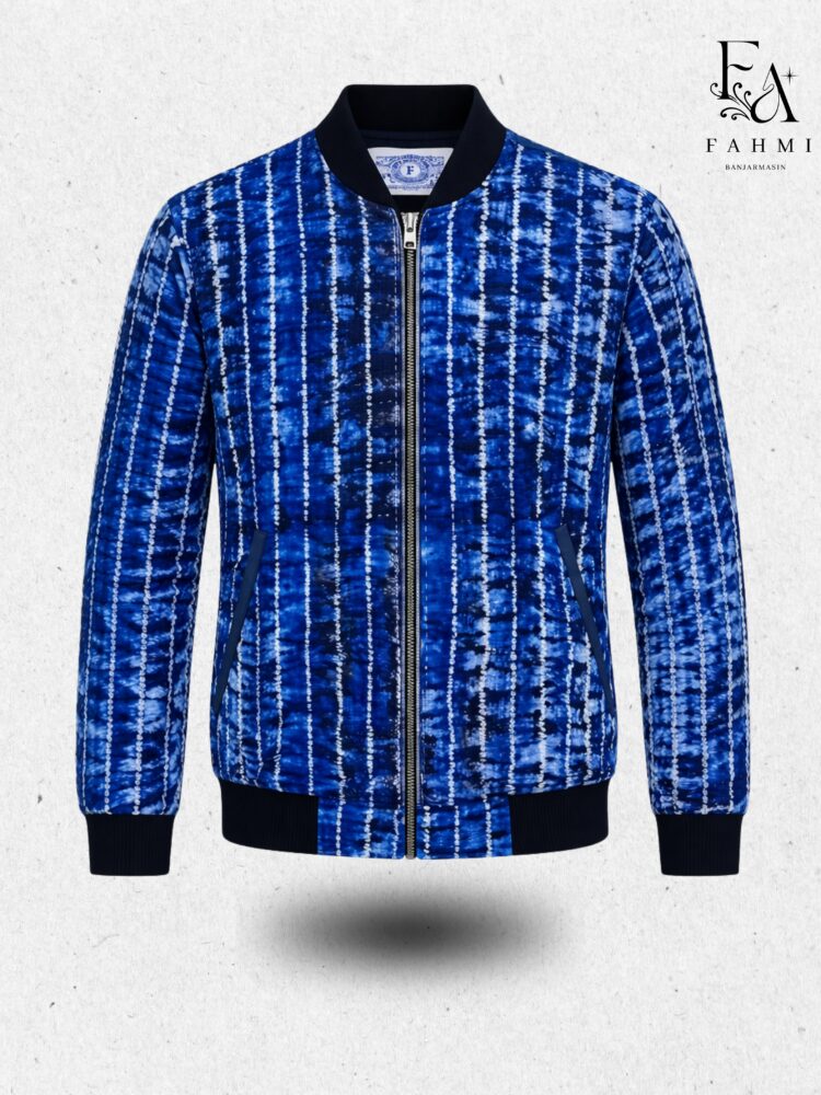 Embroidered Sasirangan Signature Bomber Jacket