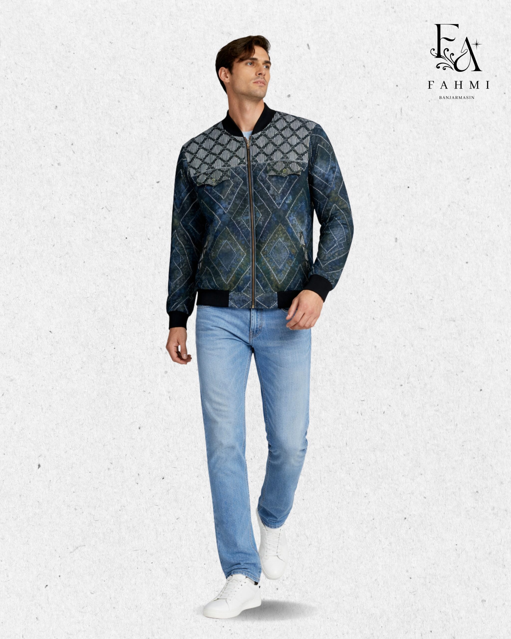 Sasirangan Signature Bomber Jacket - Image 4