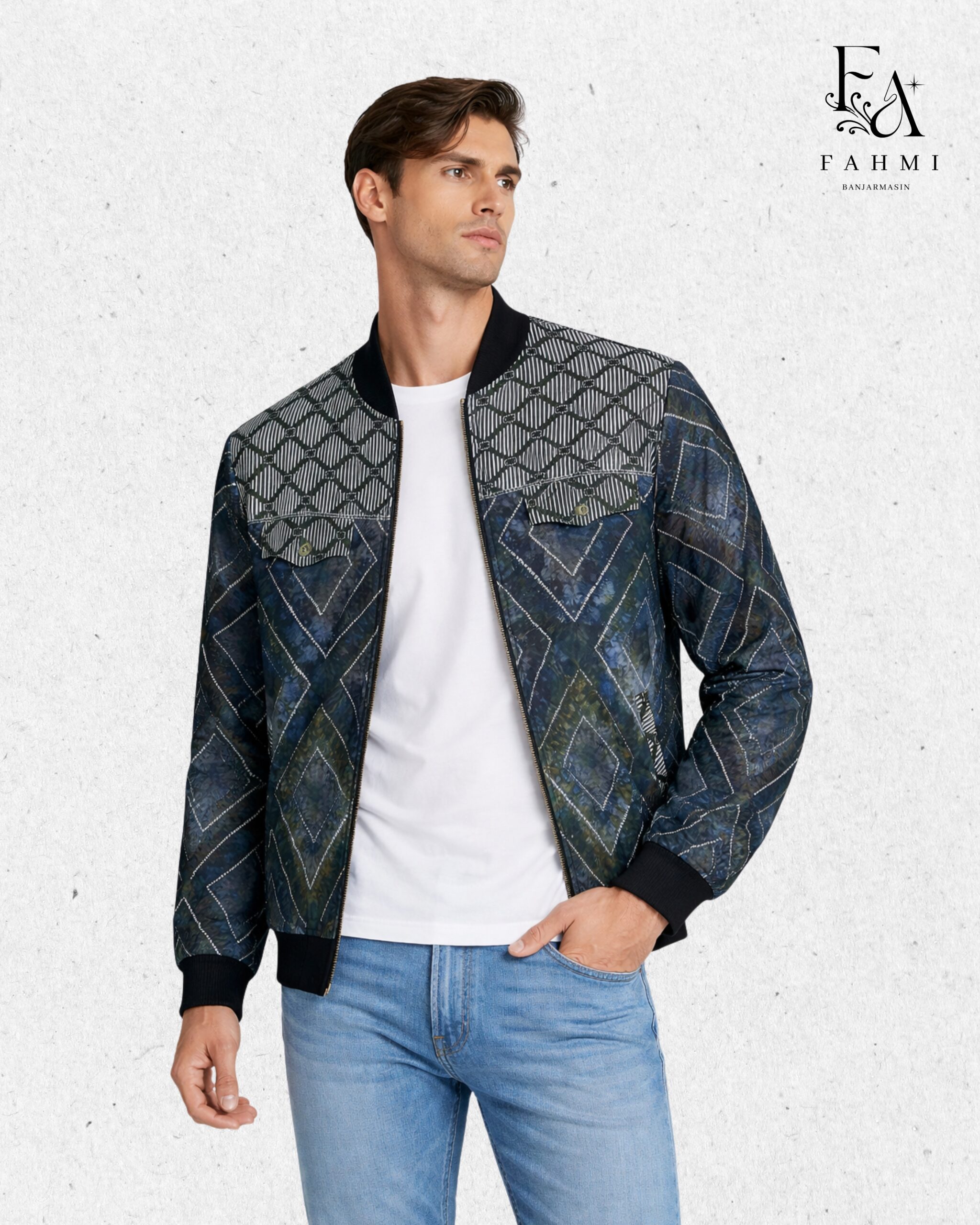 Sasirangan Signature Bomber Jacket - Image 5