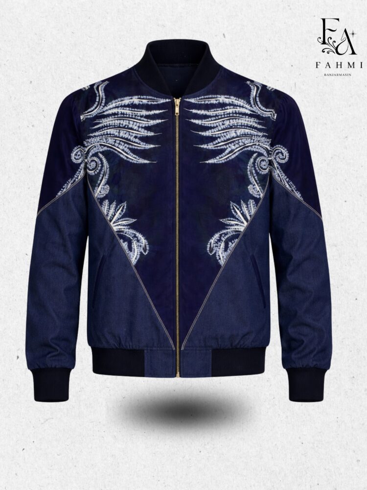 Embroidered Sasirangan Signature Bomber Jacket