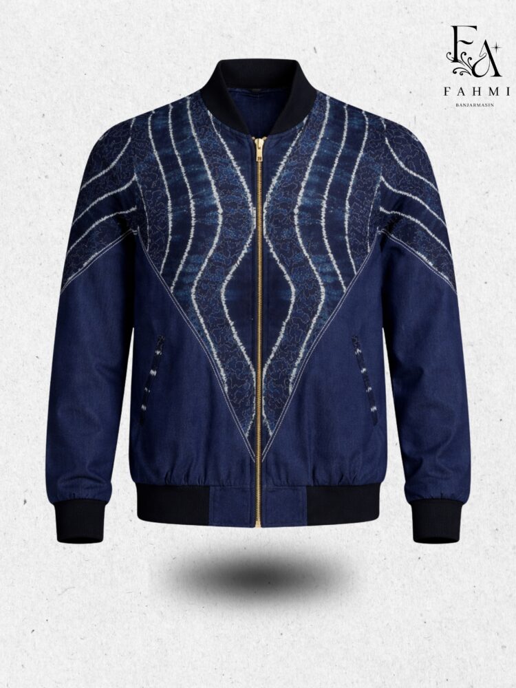 Embroidered Sasirangan Signature Bomber Jacket