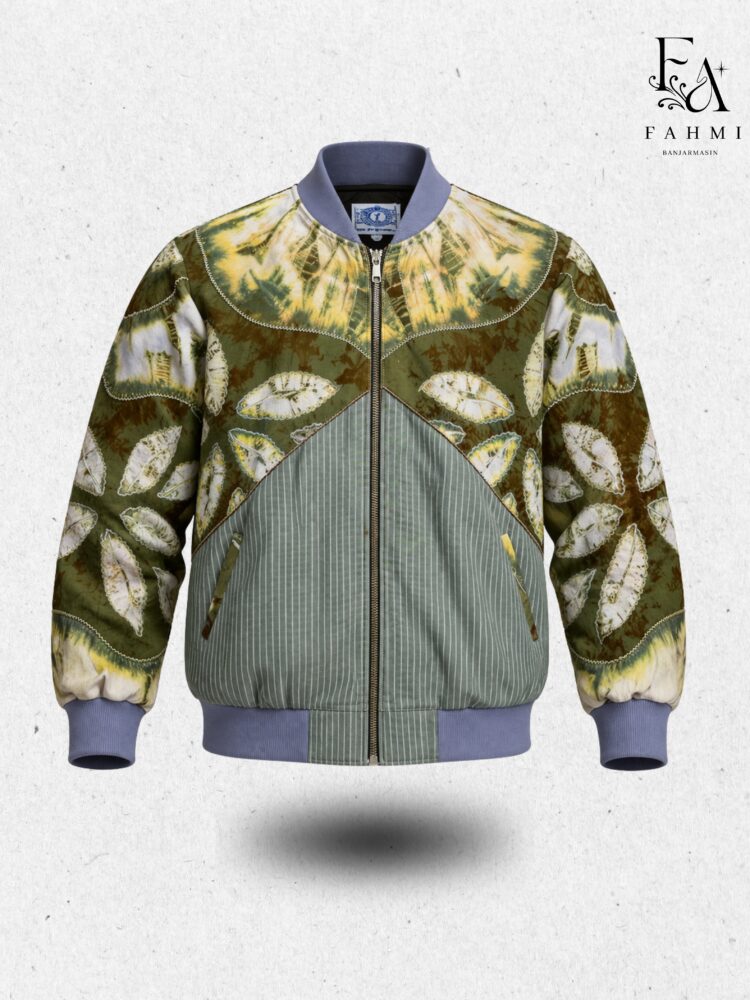 Embroidered Sasirangan Signature Bomber Jacket
