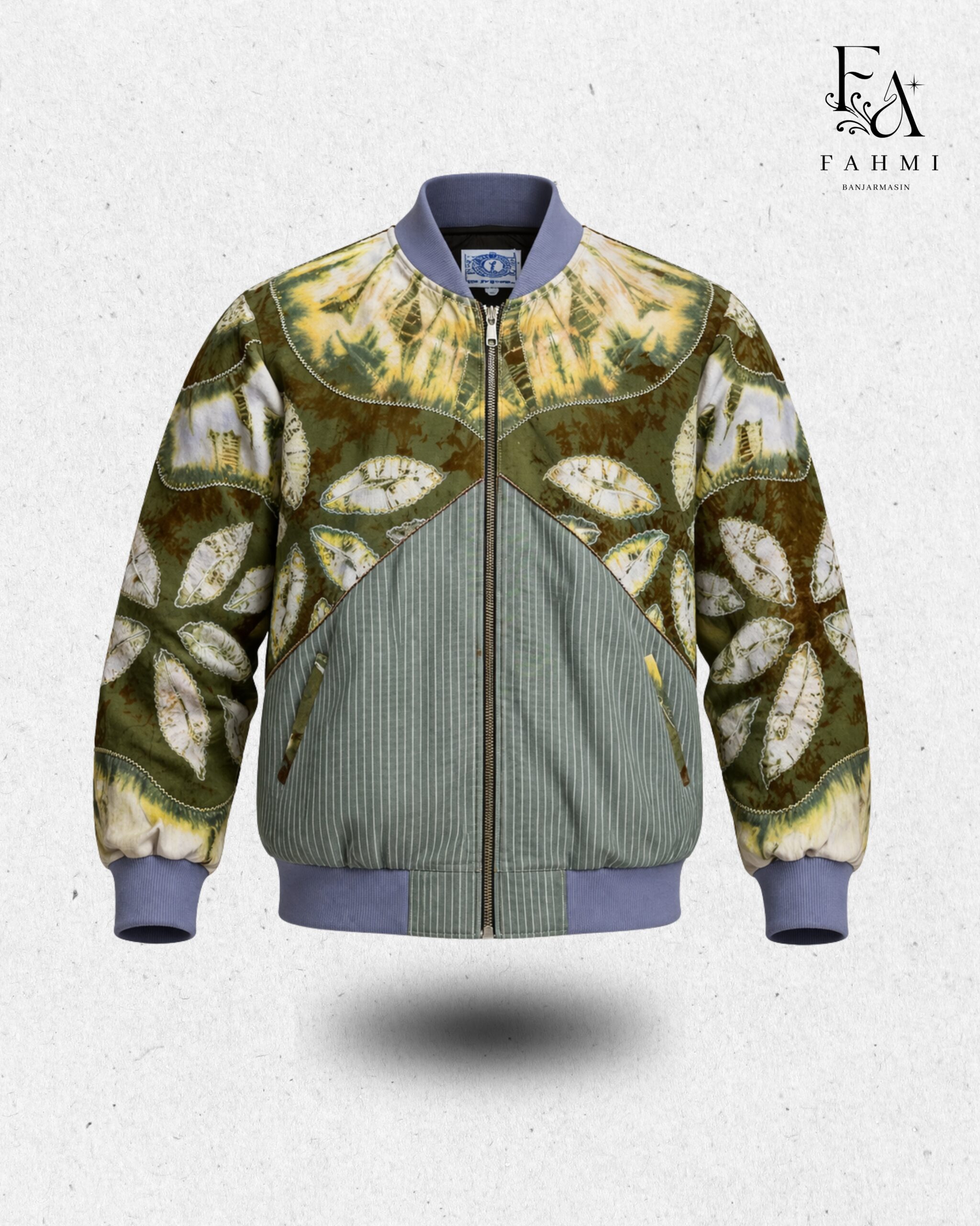 Embroidered Sasirangan Signature Bomber Jacket