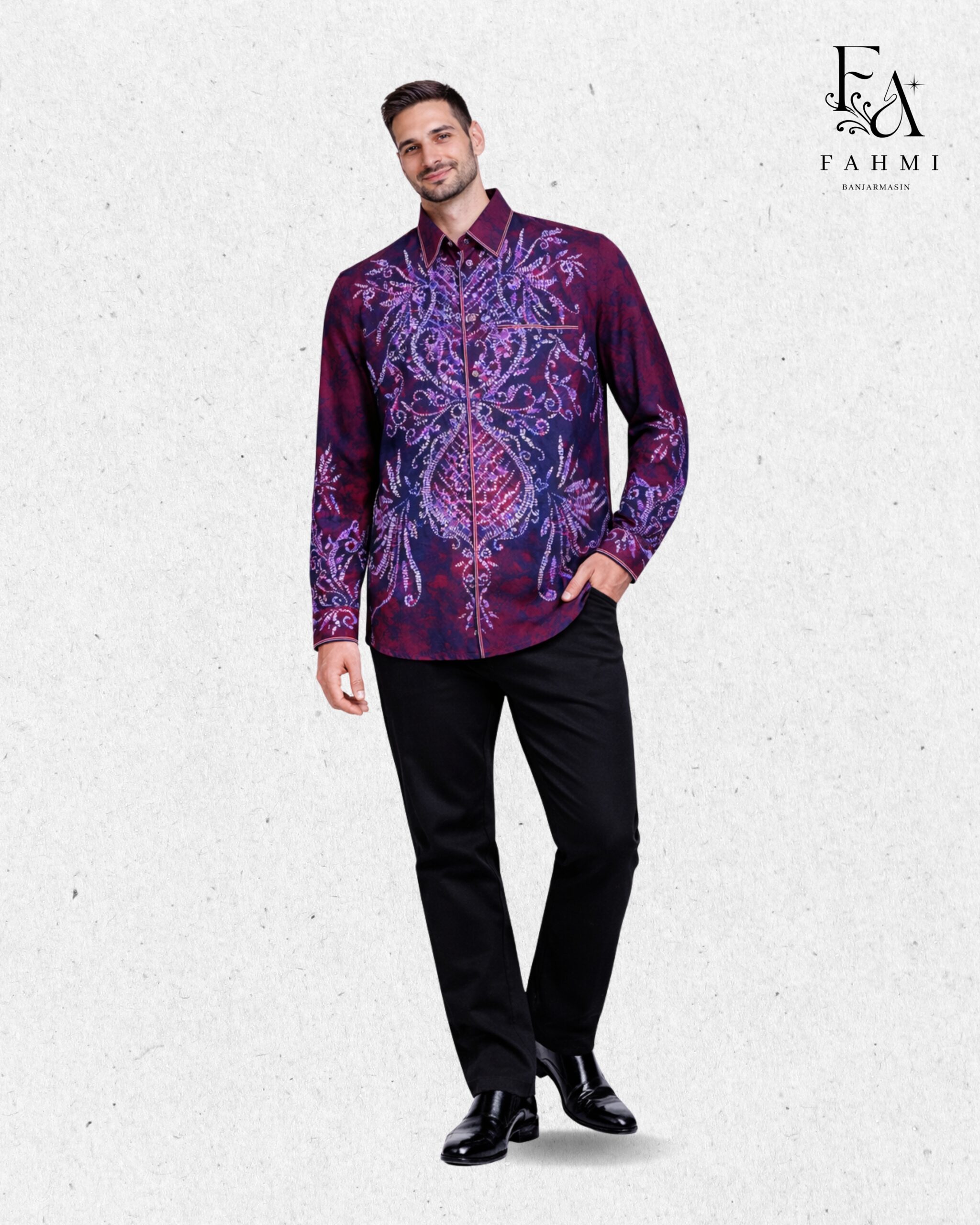 Sasirangan Signature Cotton Shirt - Image 2