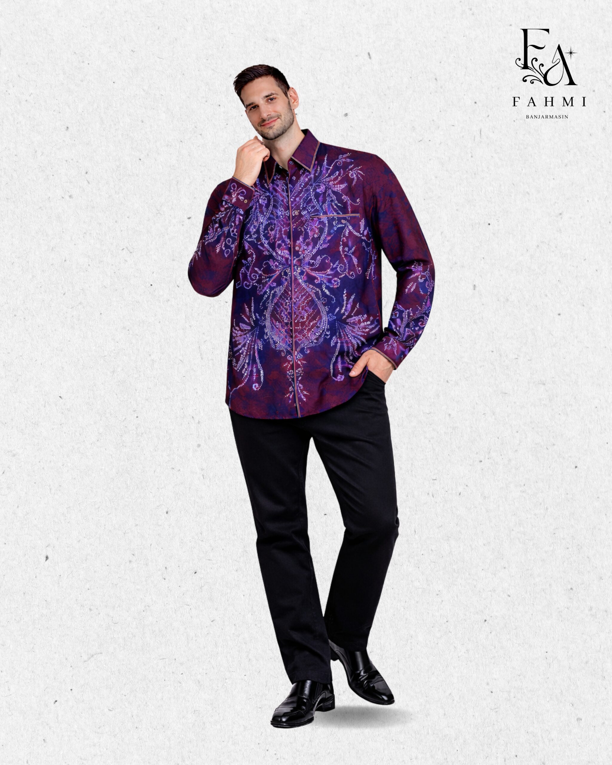 Sasirangan Signature Cotton Shirt - Image 4