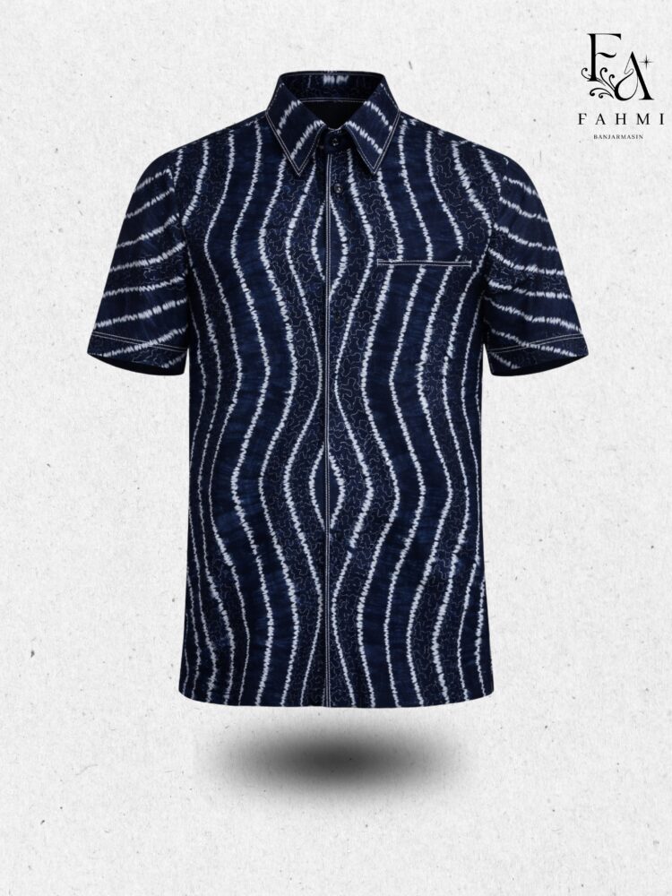 Embroidered Sasirangan Signature Cotton Shirt