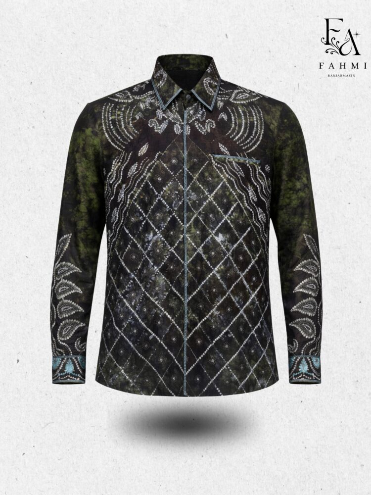 Embroidered Sasirangan Signature Cotton Shirt
