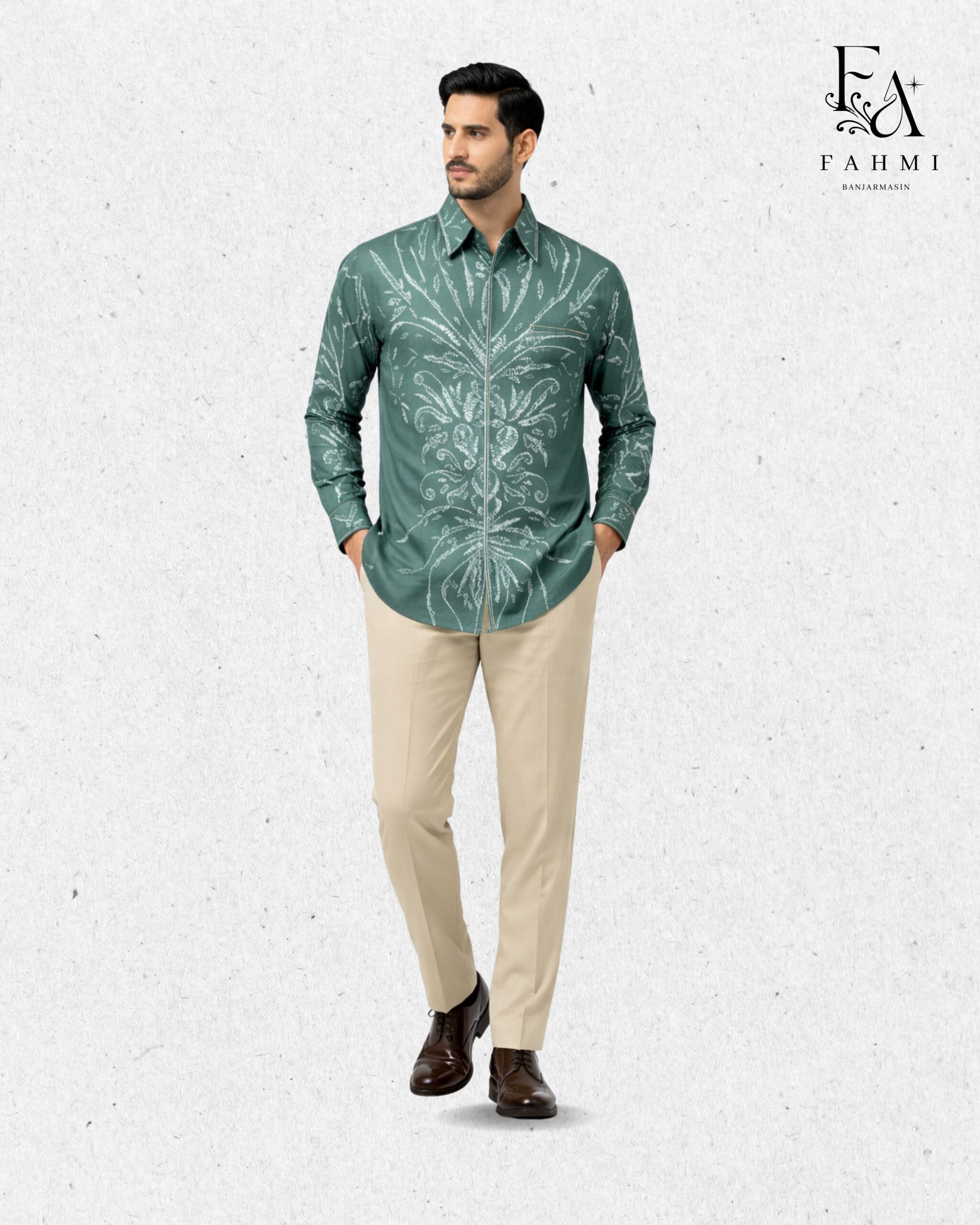 Sasirangan Signature Cotton Shirt - Image 3