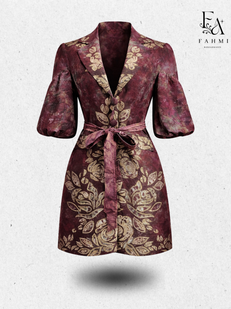 Sasirangan Signature Prada Women’s Blazer