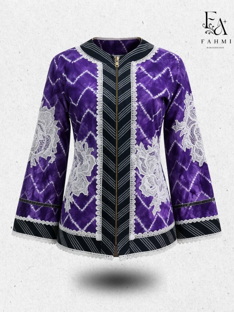 Amethyst Sasirangan Signature Outer