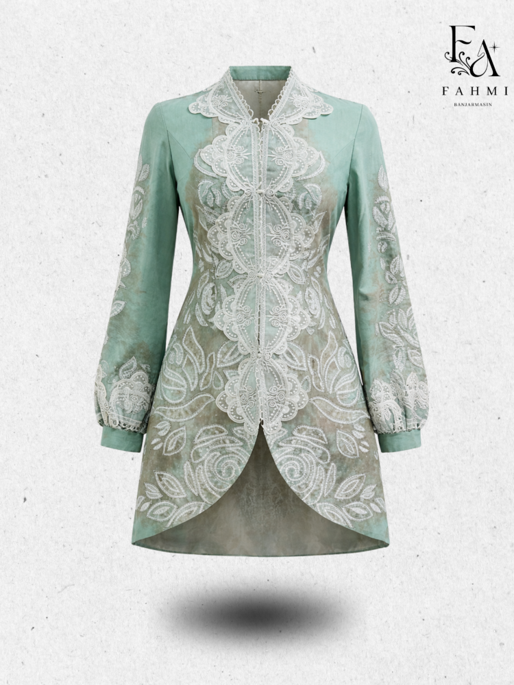 Sasirangan Signature Prada Outer Celadon