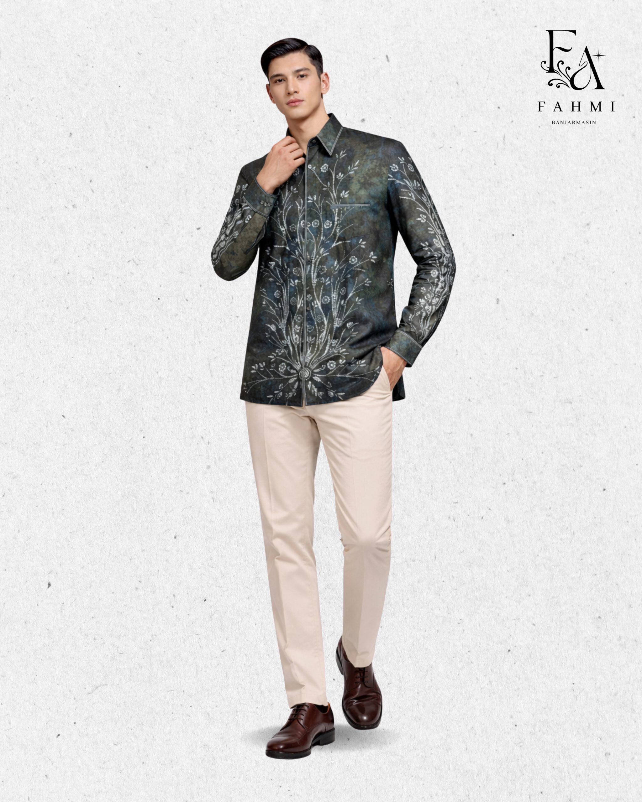 Sasirangan Signature Cotton Shirt - Image 3