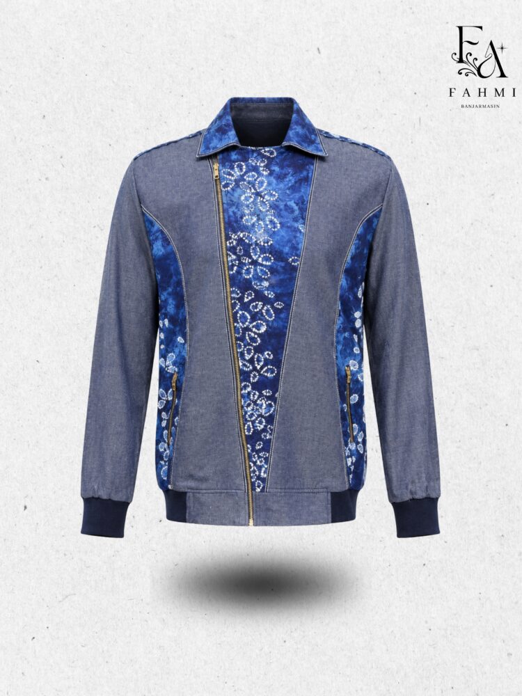 Sasirangan Signature Denim Dualstyle Jacket