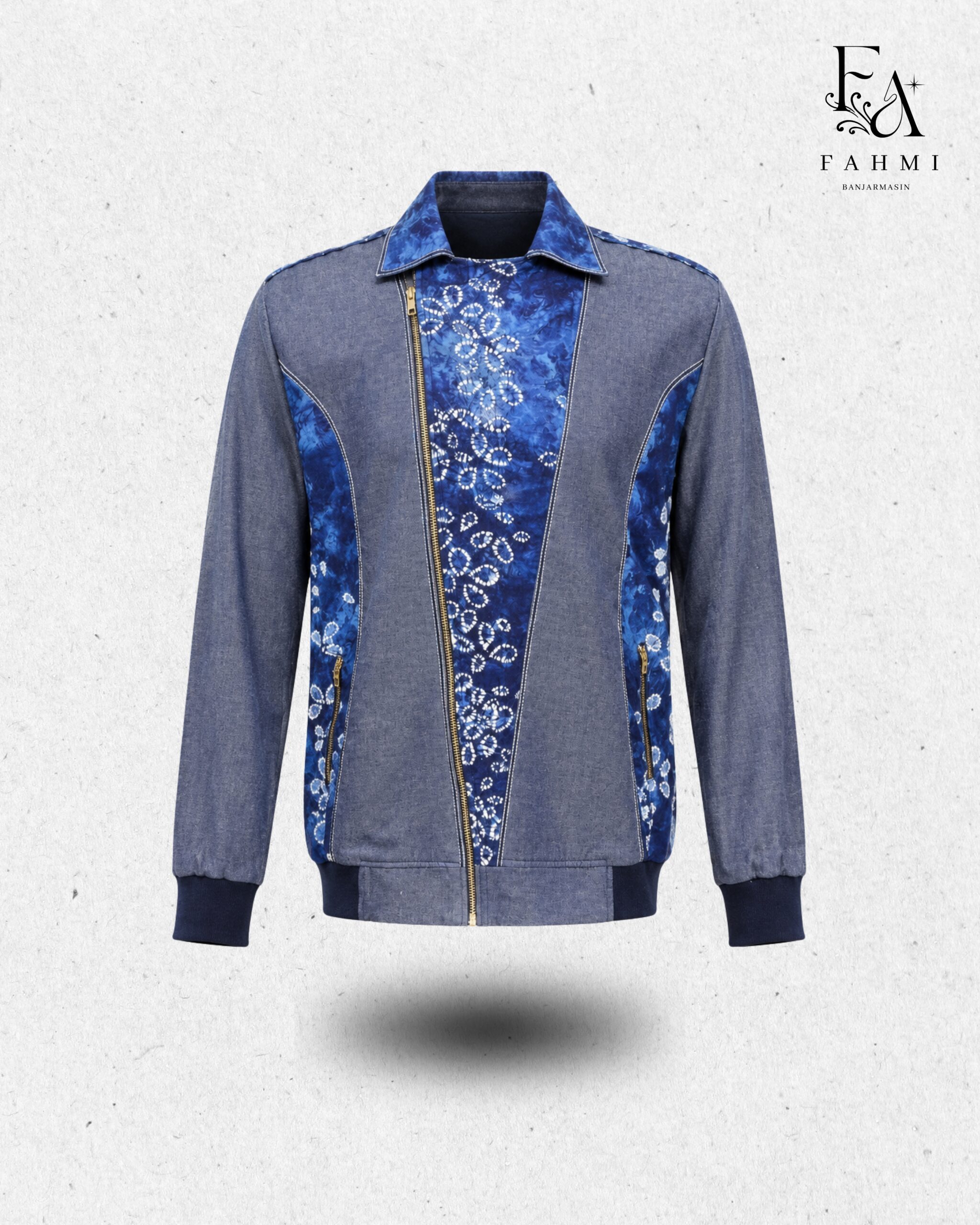 Sasirangan Signature Denim Dualstyle Jacket