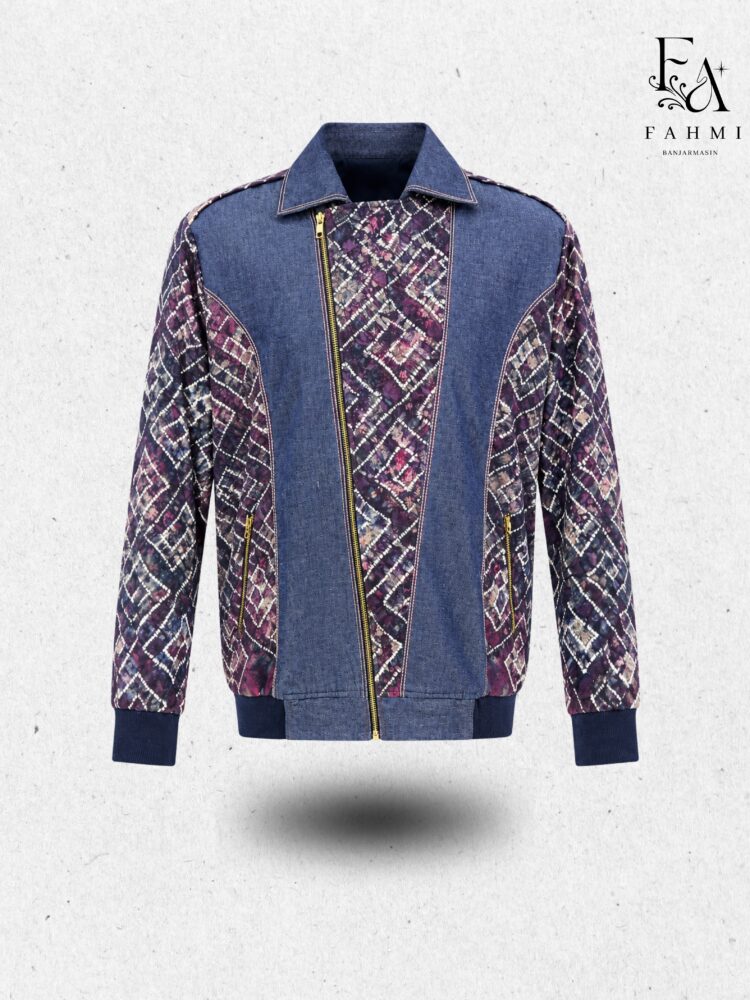 Sasirangan Signature Denim Dualstyle Jacket