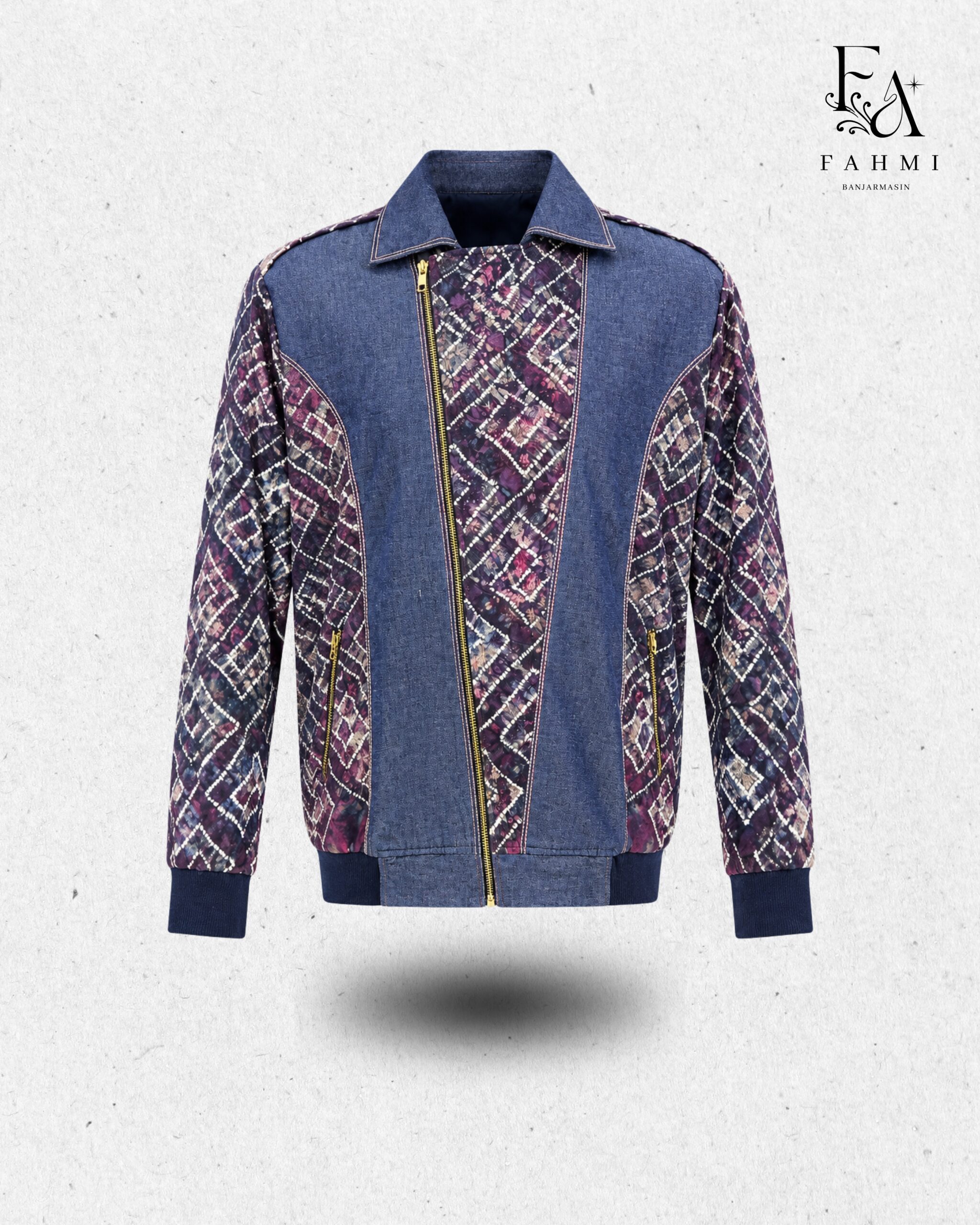 Sasirangan Signature Denim Dualstyle Jacket